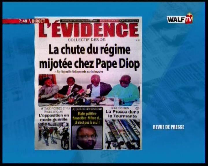 Revue de presse (Wolof) WALF TV du mercredi 16 janvier 2019 par Seydina Omar Bâ