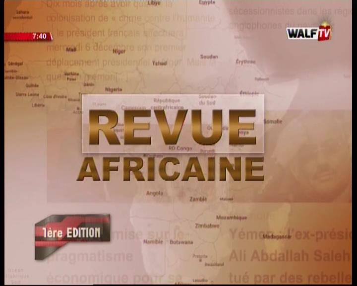 Revue de presse africaine Walf TV du vendredi 18 janvier 2019