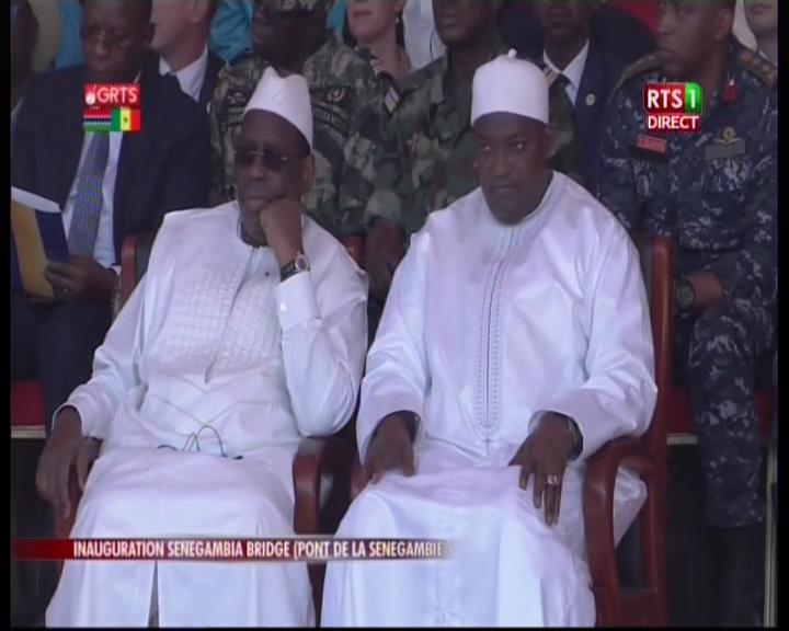 Suivez en direct l’inauguration du Pont de Farafégny par Adama Barrow et Macky Sall