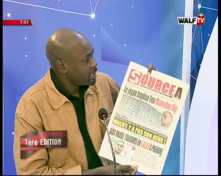 Revue de presse (Wolof) WALF TV du mercredi 30 janvier 2019 par Seydina Omar Bâ