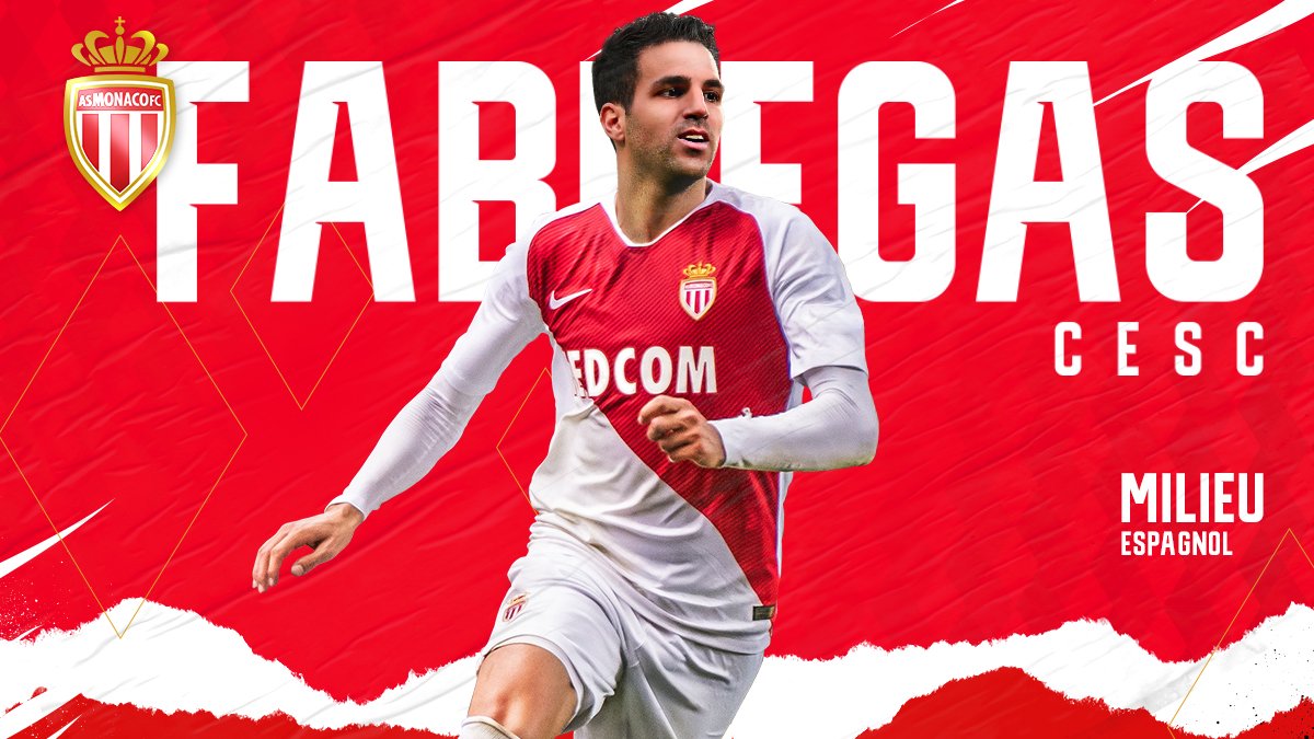 Mercato – C’est officiel, Cesc Fabregas est un nouveau Monégasque !