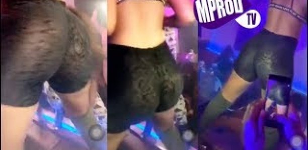 Vidéo – Soirée Wally: Une fille presque nue, choque la toile, regardez!