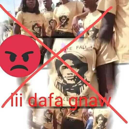 Audio – Propagande: Des Tee-shirts de Cheikh Ibrahima Fall pour la…