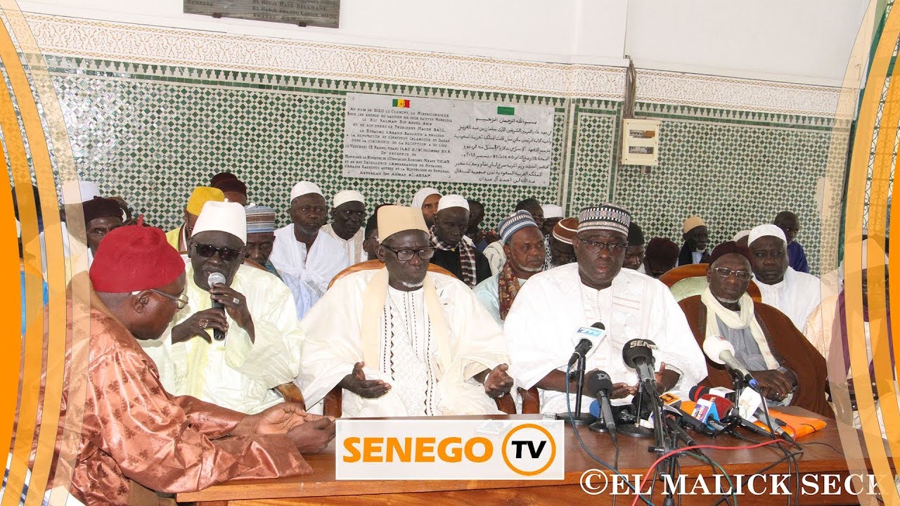 Senego TV – Présidentielle :  Les Imams et Oulémas du Sénégal appellent à la retenue et au sens de la responsabilité des acteurs. Regardez !