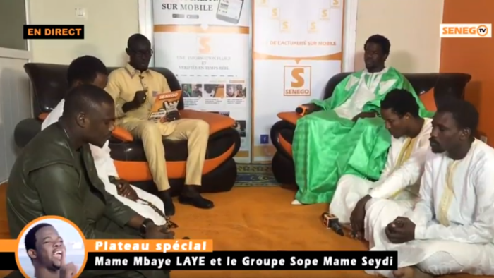 Senego TV : Plateau Spécial avec le chanteur Mame Mbaye Laye. Regardez !
