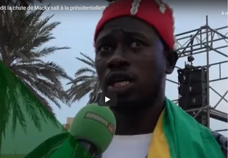 Vidéo – Présidentielle 2019: Ce saltigué prédit la chute de Macky Sall…