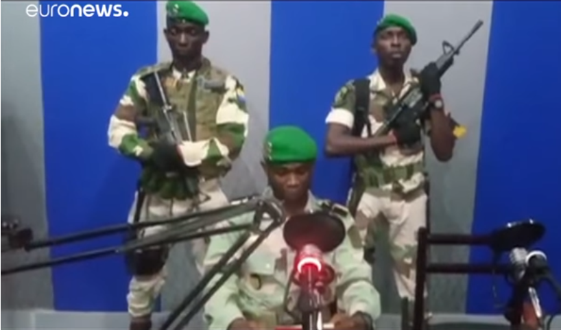 Vidéo : Tentative de coup d’Etat déjouée au Gabon, 4 militaires putschistes arrêtés…