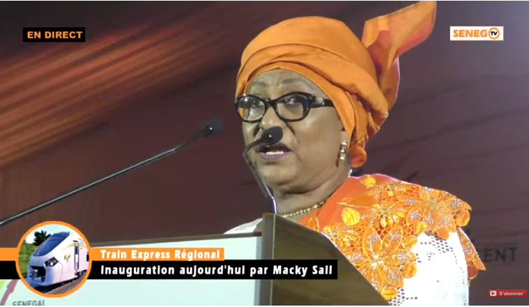 Senego Tv: Inauguration du TER: la plaidoirie  du maire de Dakar, Soham El Wardini