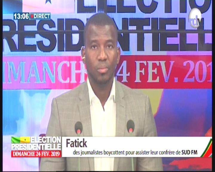 Vidéo – Fatick : Des journalistes boycottent la couverture, pour assister leur confrère de Sud fm, arrêté…