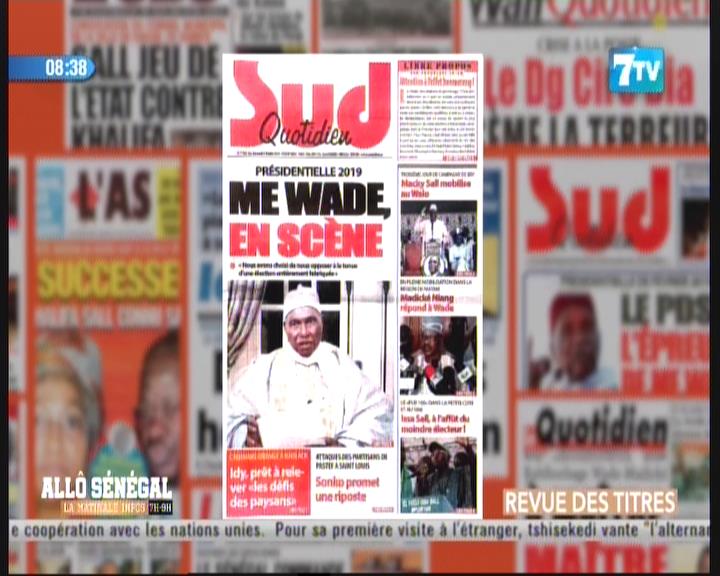 Revue de presse (Wolof) 7TV du mercredi 06 février 2019 par Mouhamadou Bitèye