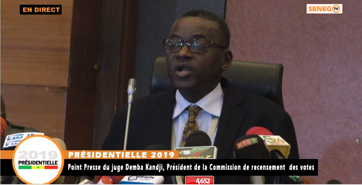 SenegoTV – Présidentielle : Les chiffres de Boun Abdalah rejetés par le juge Demba Kandji
