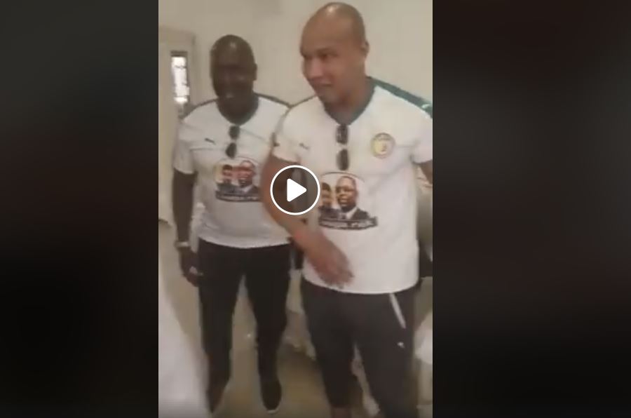 Vidéo :  El Hadji Diouf mouille le maillot pour Macky Sall