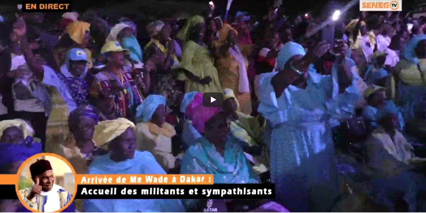 Senego Tv – Wade en direct de la Permanence du Pds…