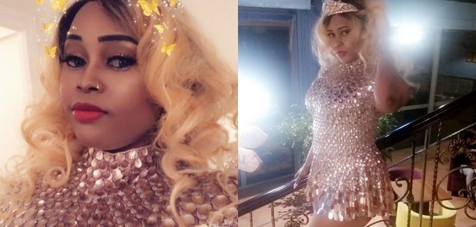 (16 photos) – Anniversaire de Guigui à Paris: La chanteuse se moule dans une robe ultra sexy