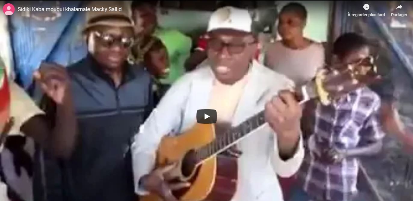 Vidéo – Présidentielle 2019 : Sidiki Kaba « Mougui Khalamale Macky Sall »
