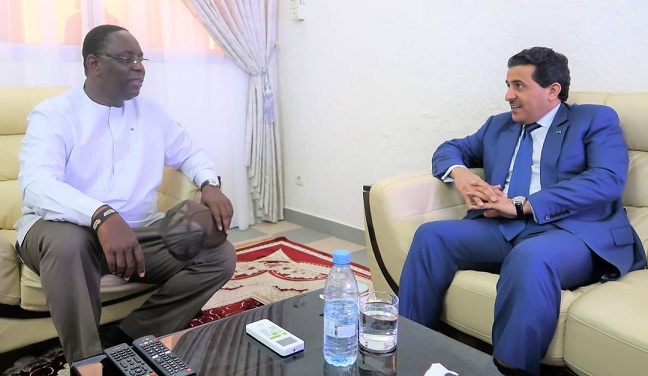 Affaire karim: les images de la rencontre entre le procureur du Qatar et Macky Sall à Thiès