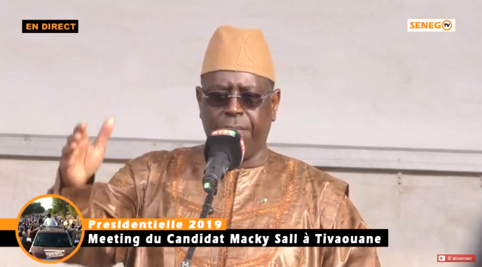 Senego TV : Grand meeting du Président Macky Sall en direct de Tivaouane. Regardez !
