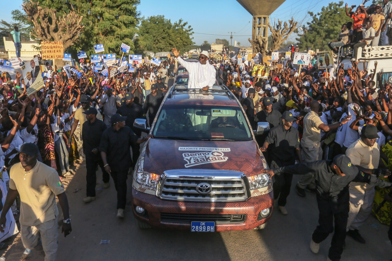 Vidéo – Campagne électorale Jour 2 – Passage de Macky Sall