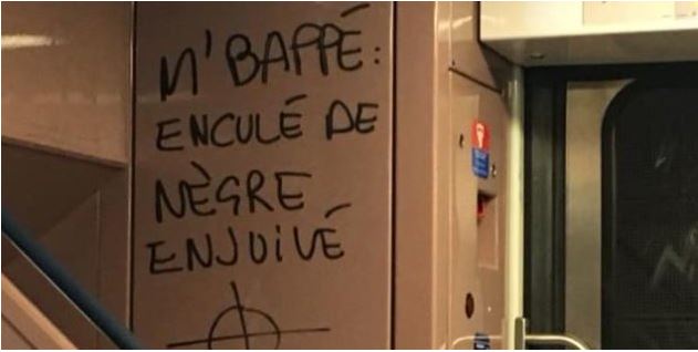 Kylian Mbappé visé par un tag raciste, antisémite et homophobe…