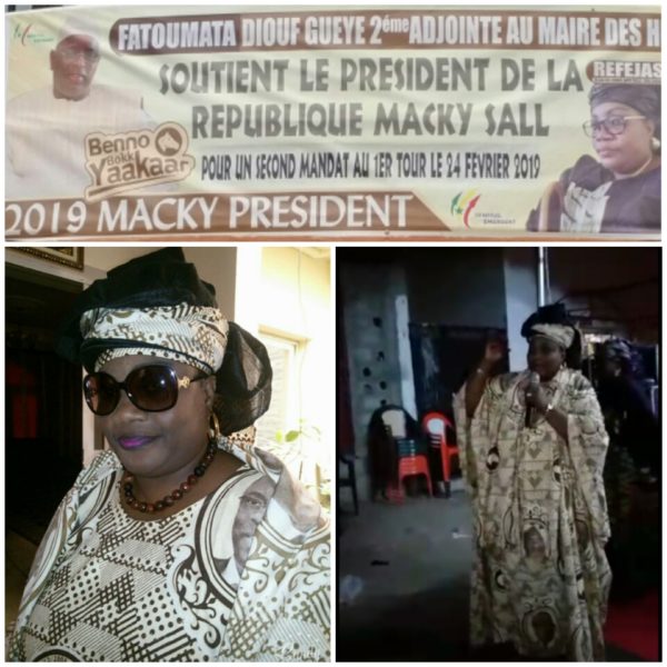 Mme Fatoumata Diouf Guèye enrôle les HLM,  pour la victoire de Macky au premier tour