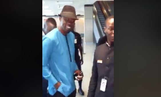 Vidéo – Aéroport international Blaise Diagne: Ousmane Sonko en route vers Ziguinchor