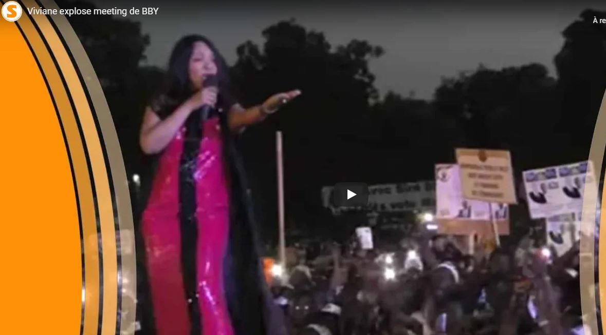 Senego Tv : Chez Idy, Viviane a enflammé le meeting de Bby