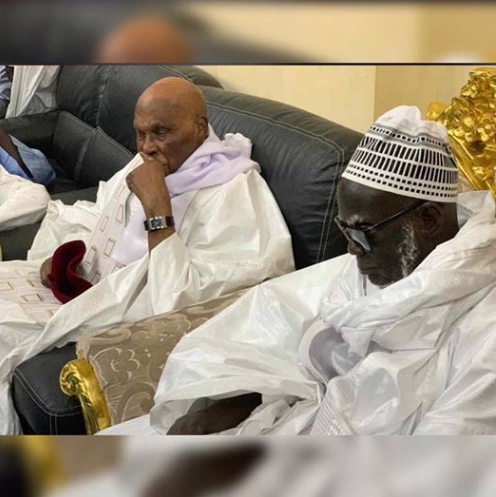 Arrêt sur image: Abdoulaye Wade à Touba avec Serigne Mountakha