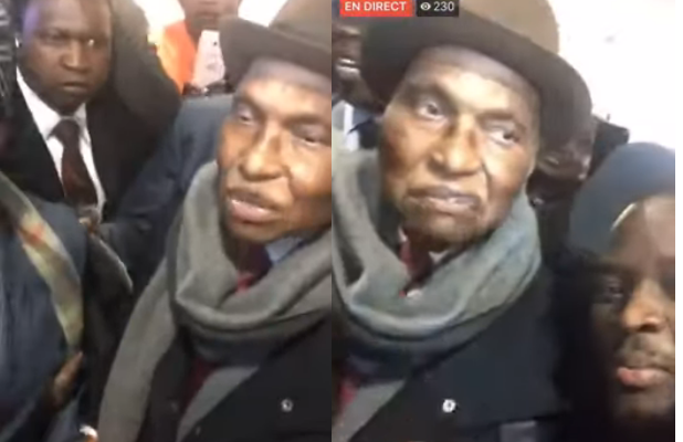 Vidéo : Suivez le départ de Me Wade depuis  Bourget