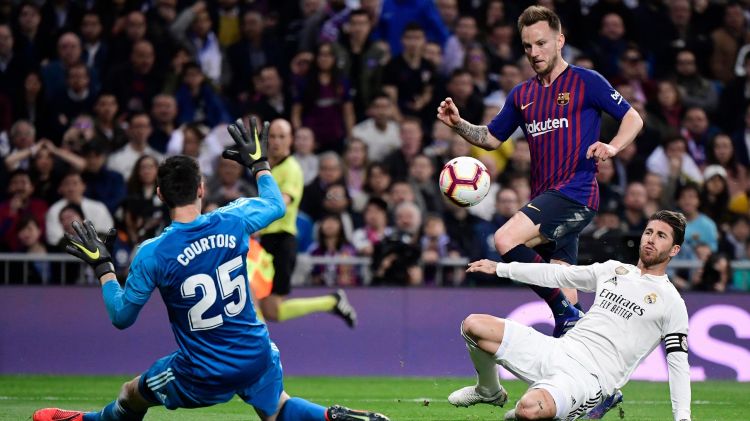 Real-Barça: Rakitic ouvre le score