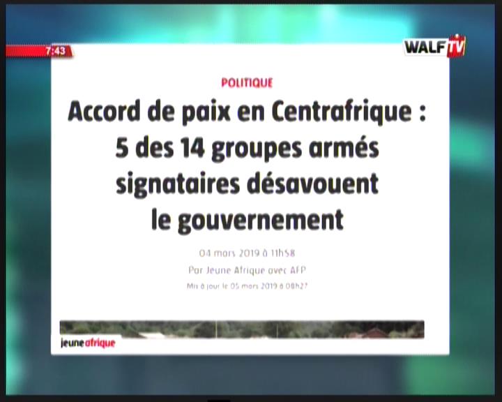 Revue de presse (Wolof africaine) du mercredi 06 mars 2019 par Aicha Diakhaté