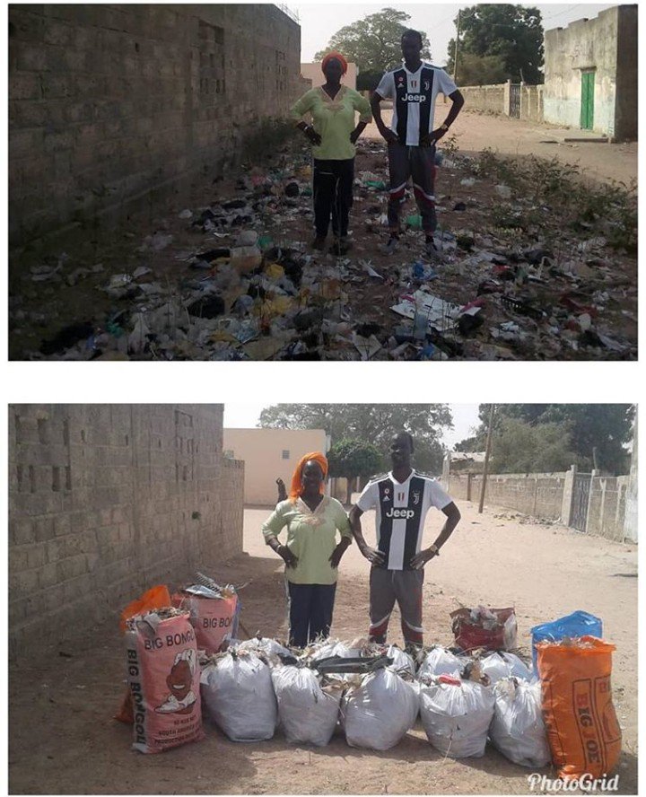 ( 6 photos) Le défi de la propreté  »CleanUpChallenge », lancé au Sénégal