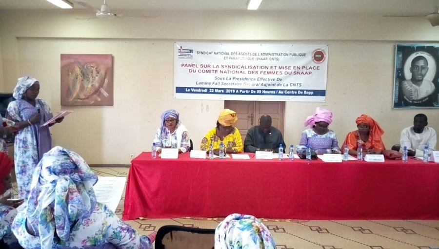 SNAAP/CNTS: « Promouvoir le Leadership Féminin (…) en milieu syndical », le principal objectif de Awa Fall et Cie…