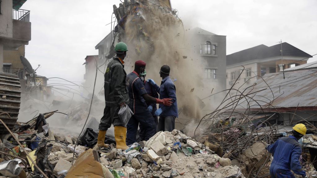 Nigeria: au moins huit morts après l’effondrement d’un immeuble à Lagos