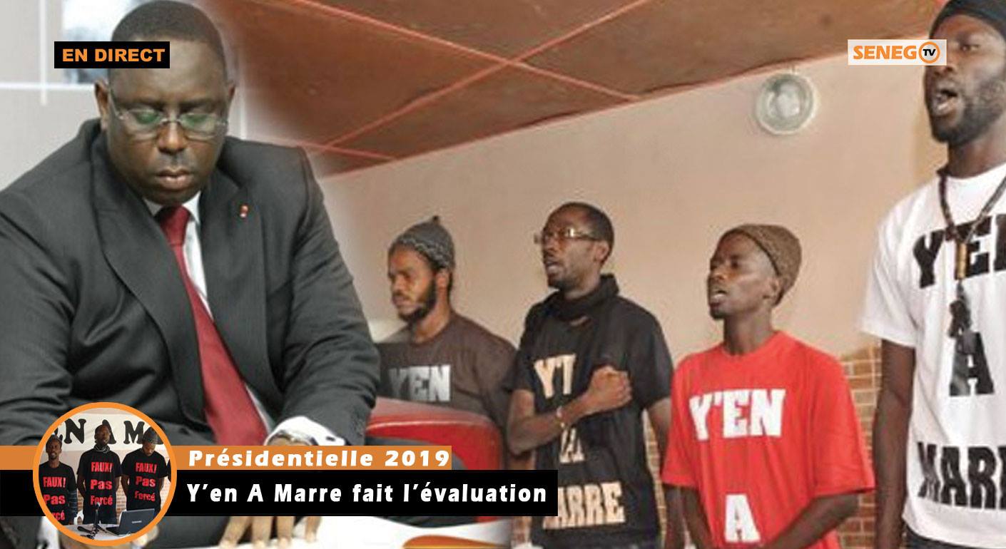Direct – Présidentielle 2019 : Y'en a marre fait le compte
