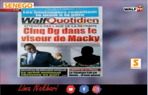 Revue de Presse (Wolof) Walf TV du Vendredi 19 Avril 2019 Par Seydina Omar Bâ (Video)