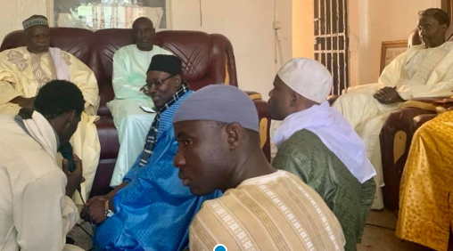 Condoléances : Aly Ngouille Ndiaye chez Sidi Ahmet Sy (photos)