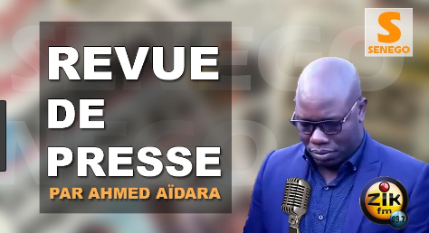 Revue de presse Wolof Zik fm du Mardi Avril 2019 par Ahmed Aidara