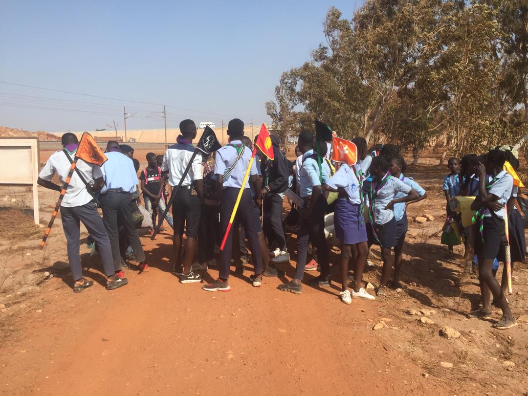 Forêt de Mbao : De jeunes éclaireuses et éclaireurs formés au scoutisme