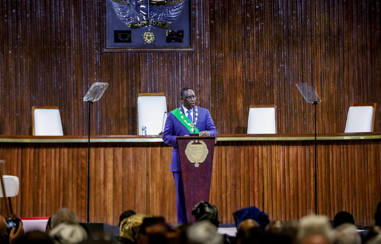 Prestation de serment : « Je veux un Sénégal avec zéro déchet », dit Macky Sall