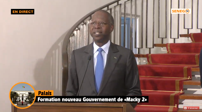 La composition du nouveau gouvernement de Macky II (Officiel)