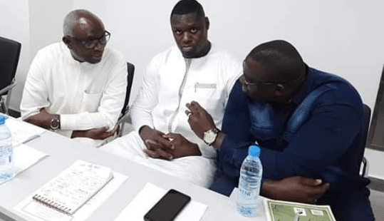 Tyson et Yékini pour développer la lutte olympique…(photos)