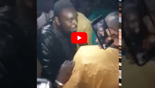 Vidéo : Chanté par Diaw Diop, Amadou Sall se lâche comme jamais. Regardez !