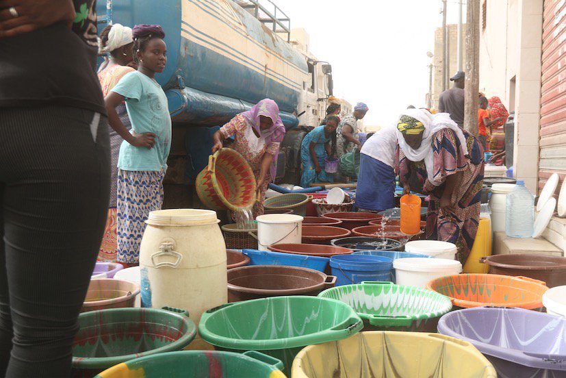 Dakar, capitale frappée par une inquiétante pénurie d’eau