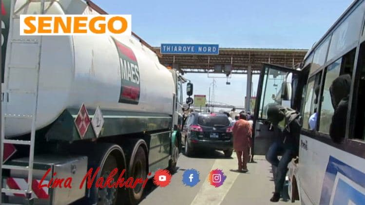 Urgent autoroute à péage bloquée par une coupure de courant (Video)