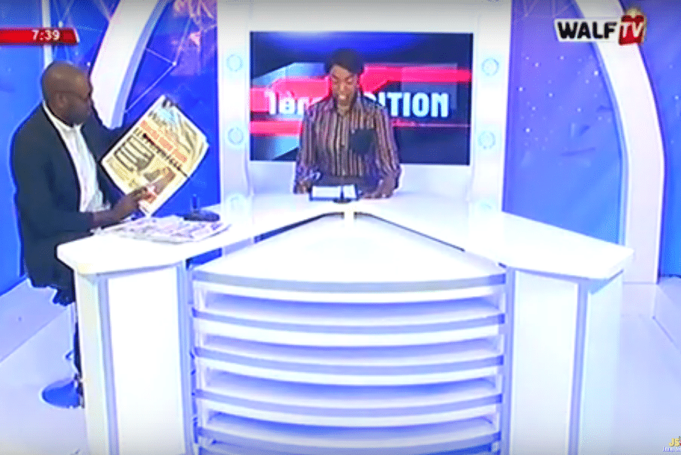 Revue de presse (Wolof) Walf TV du Jeudi 18 Avril 2019 Par Seydina Omar Bâ (Video)