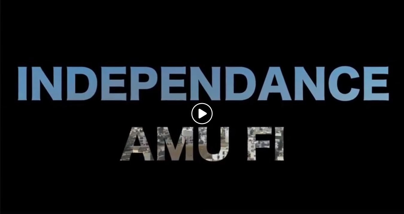 Indépendance amu fi!, le nouveau cri de cœur du Frapp (vidéo)