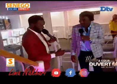 Entrée Wally B. Seck à la Dtv (Video)