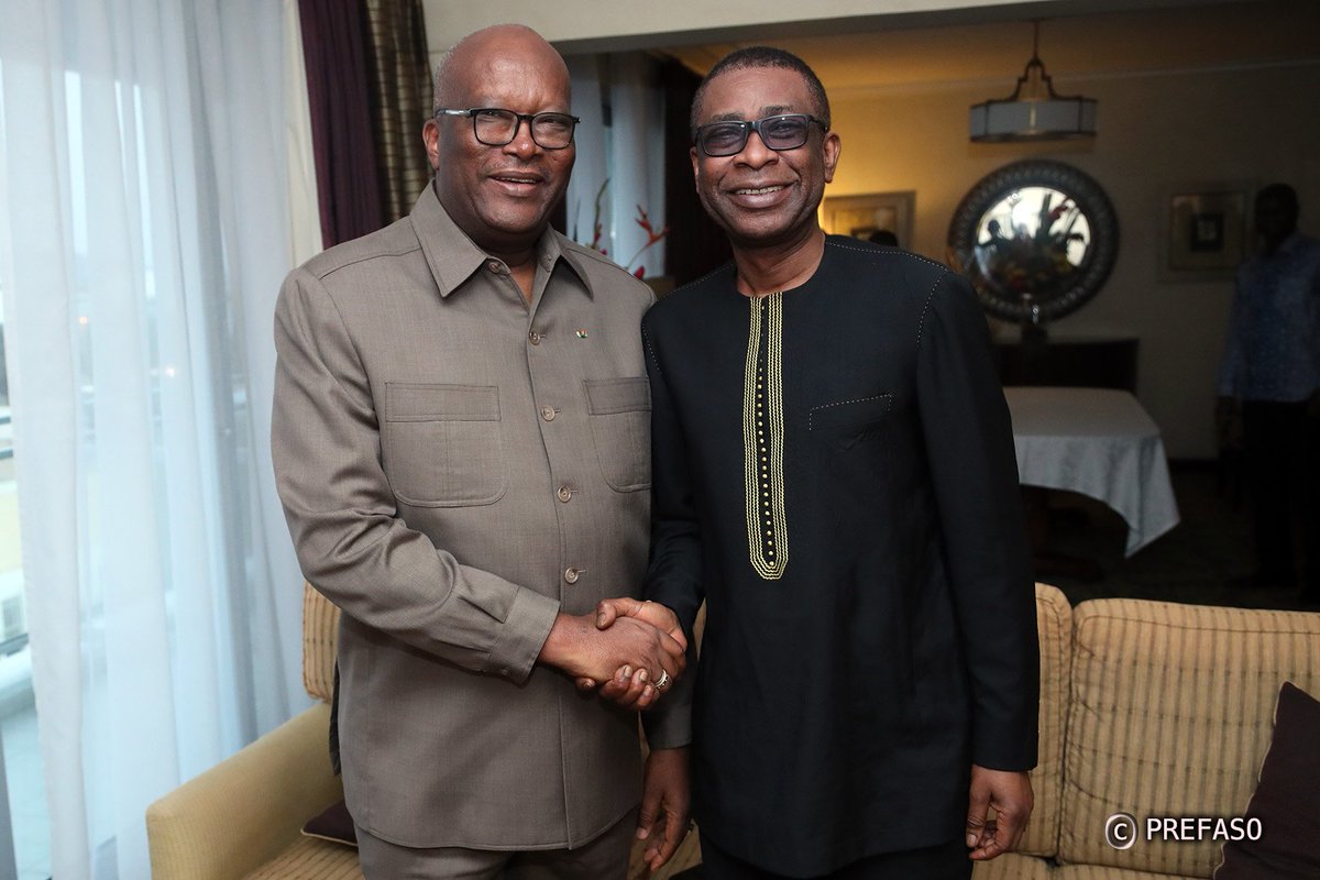 Dakar : Roch Marc Christian Kaboré remercie Youssou Ndour, pour….