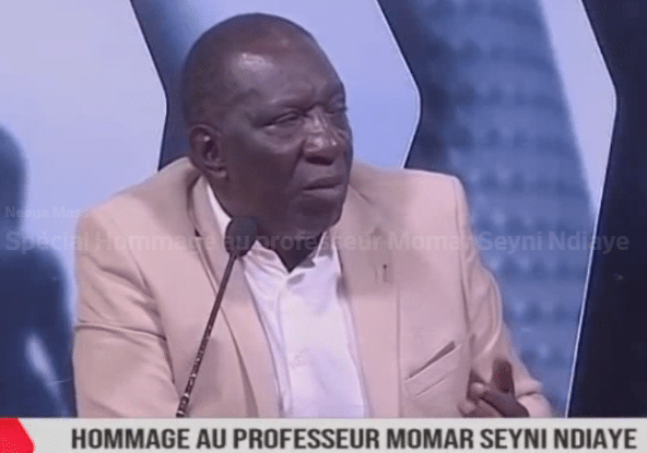 Les derniers moments de Momar Seyni Ndiaye à la Télé (vidéo)