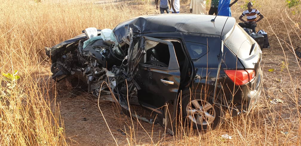 Collision entre un véhicule particulier et un car « Ndiaga Ndiaye » à Koungheul